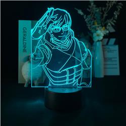 My Hero Acaemia anime 7 colours LED light