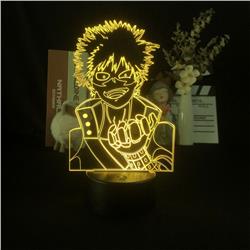 My Hero Acaemia anime 7 colours LED light