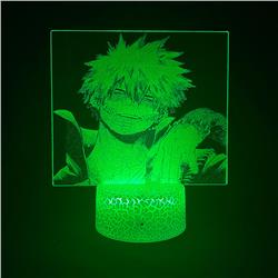 My Hero Acaemia anime 7 colours LED light