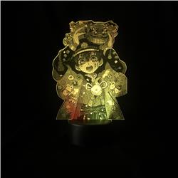 Toilet-bound hanako-kun anime 7 colours LED light