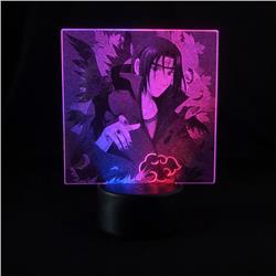 naruto anime 7 colours LED light