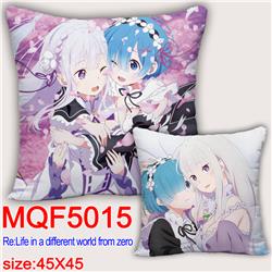 Re:Zero kara Hajimeru Isekatsu anime cushion 45*45cm