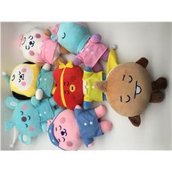 bts plush doll 23cm price for 7 pcs set