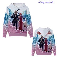 Gintama anime hoodie 5 styles