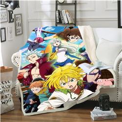 seven deadly sins anime blanket 150*200