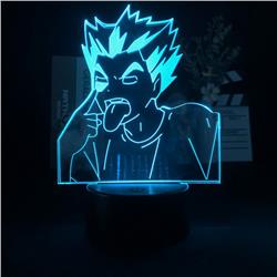 haikyuu anime 7 colours LED light