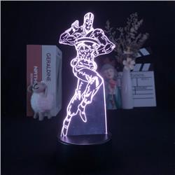 JoJos Bizarre Adventure anime 7 colours LED light