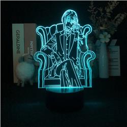 Moriarty The Patriot William James Moriar anime 7 colours LED light