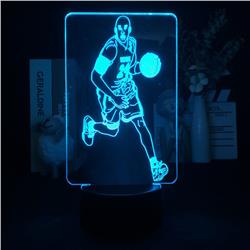 Jordan led light anime 7 colours LED light