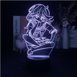 Kill La kill Ryuko matoi anime 7 colours LED light