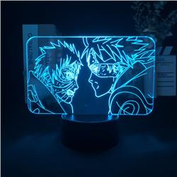 naruto anime 7 colours LED light