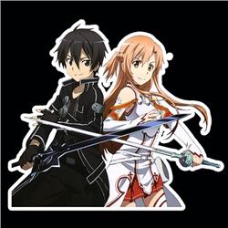 Sword art online anime car sticker