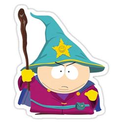 South park anime car sticker