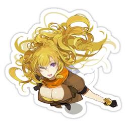 RWBY anime car sticker