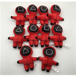 Squid Game plush for 10 pcs 13cm