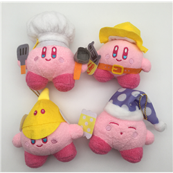 Kirby anime plush for 4 pcs/set 13cm