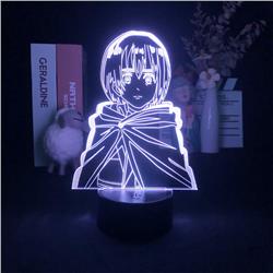 attack on titan anime 7 colours LED light