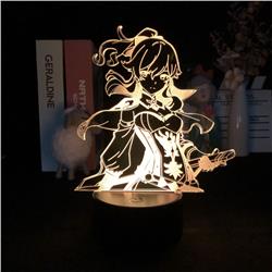 Genshin Impact Noelle anime 7 colours LED light