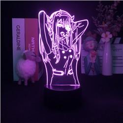Darling in the franxx anime 7 colours LED light