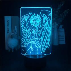 my hero academia anime 7 colours LED light