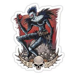 Death note anime car sticker