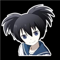 Black Rock Shooter anime car sticker