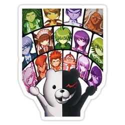 Danganronpa anime car sticker