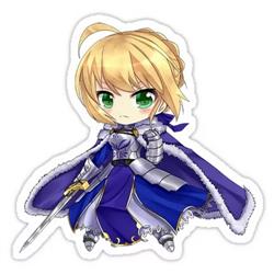 fate stay night anime car sticker