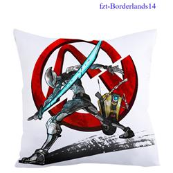 Borderlands anime cushion 40*40cm