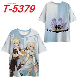 Genshin Impact Noelle anime T-shirt