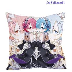 Re:Zero kara Hajimeru Isekatsu anime cushion 45*45cm