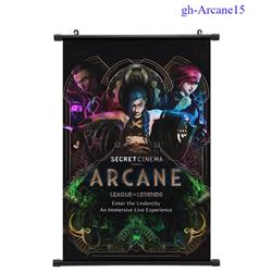 Arcane League of Legends anime wallscroll 60*90cm