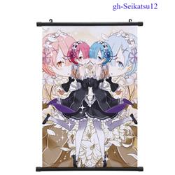 Re:Zero kara Hajimeru Isekatsu anime wallscroll 60*90cm