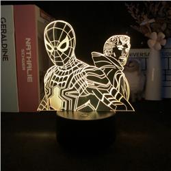 Spider man anime 7 colours LED light