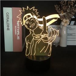 naruto anime 7 colours LED light