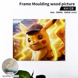 pokemon anime Wooden frame painting 30*40cm