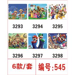 super mario anime mouse pad