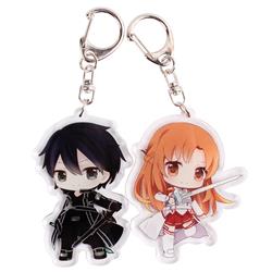 Sword art online anime keychain