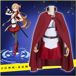 Sword art online anime cosplay costume
