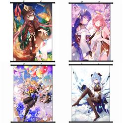 Genshin Impact Noelle anime wallscroll 60*90cm