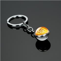 Genshin Impact Noelle anime keychain