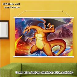 pokemon anime wallscroll 90*60cm