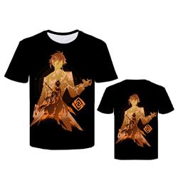 Genshin Impact Noelle anime T-shirt