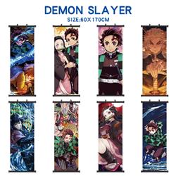 demon slayer kimets anime wallscroll 60*170cm
