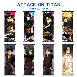 attack on titan anime wallscroll 60*170cm