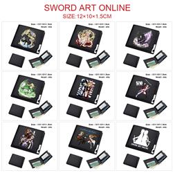 Sword art online anime wallet