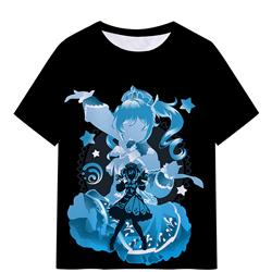 Genshin Impact Noelle anime T-shirt