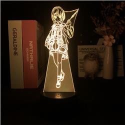 Sword art online anime 7 colours LED light