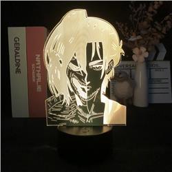 attack on titan anime 7 colours LED light