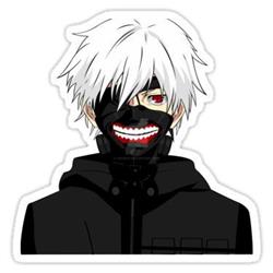 Tokyo Ghoul anime car sticker 2 styles